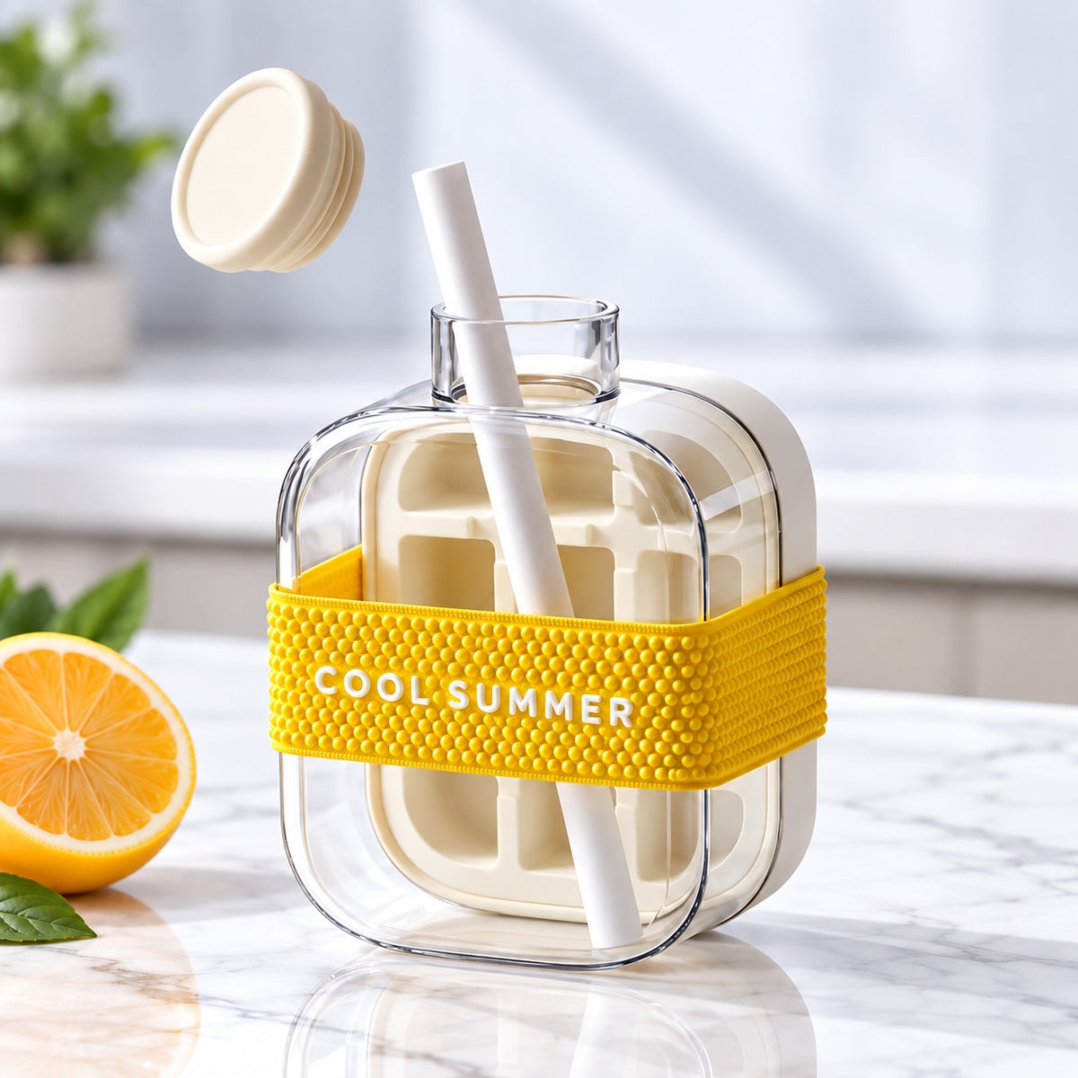 ChillPop ice maker cup available in white