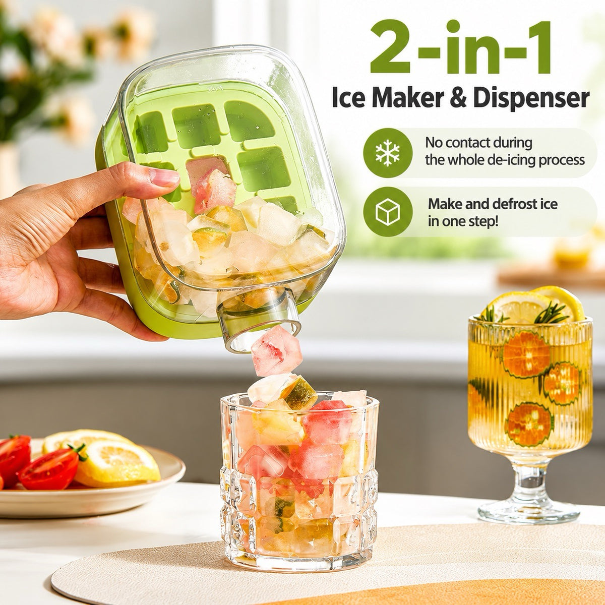 ChillPop instant ice maker cup for chilled drinks