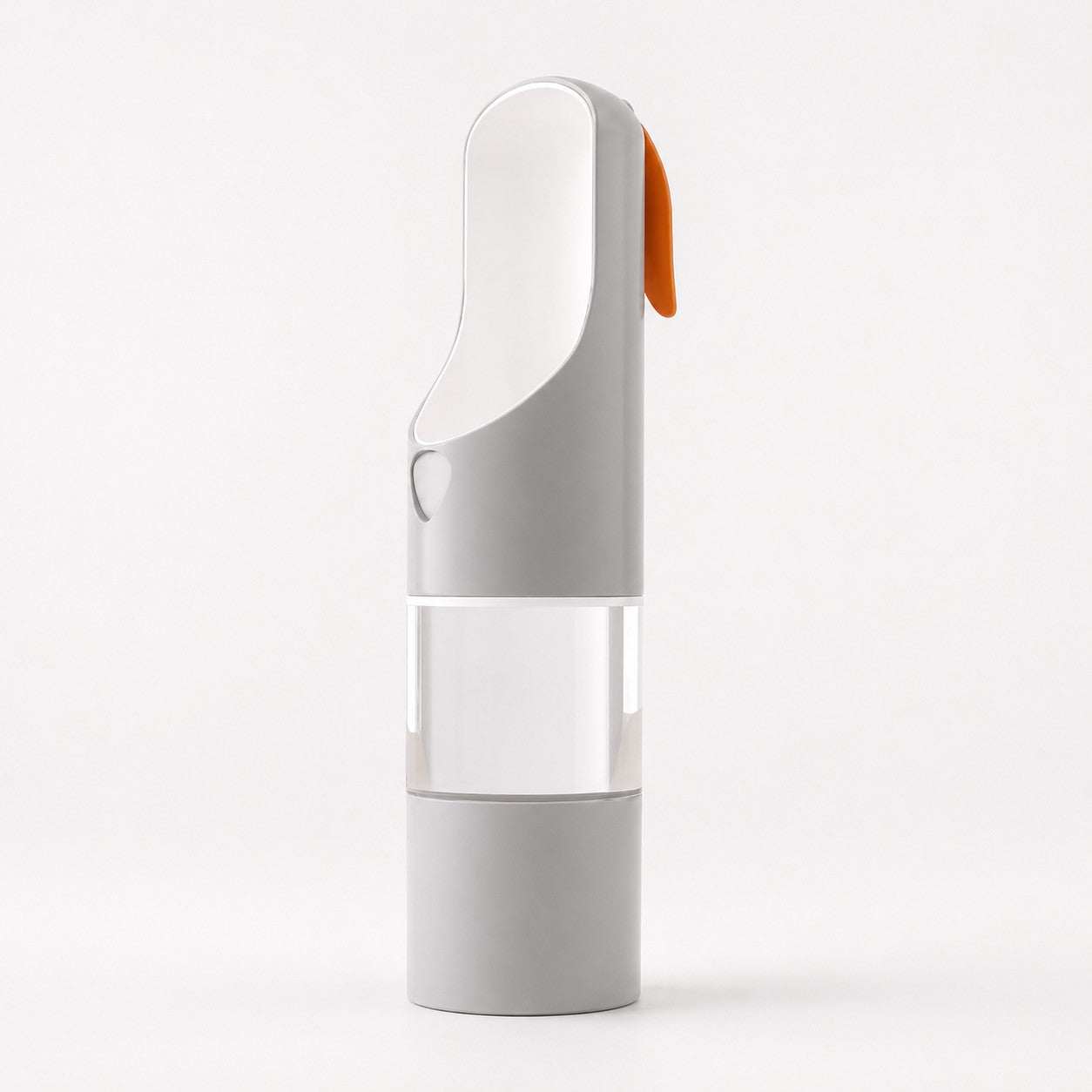 Grey PawSip portable pet water bottle and food container