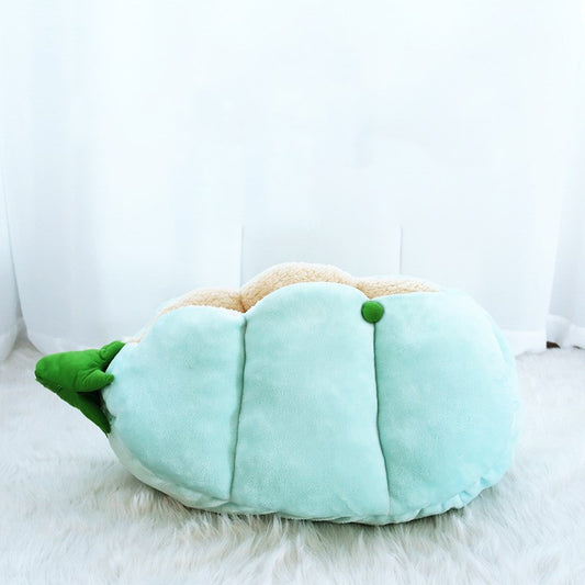 PeaPod Cozy Pet Bed plush bed for cats and small dogs