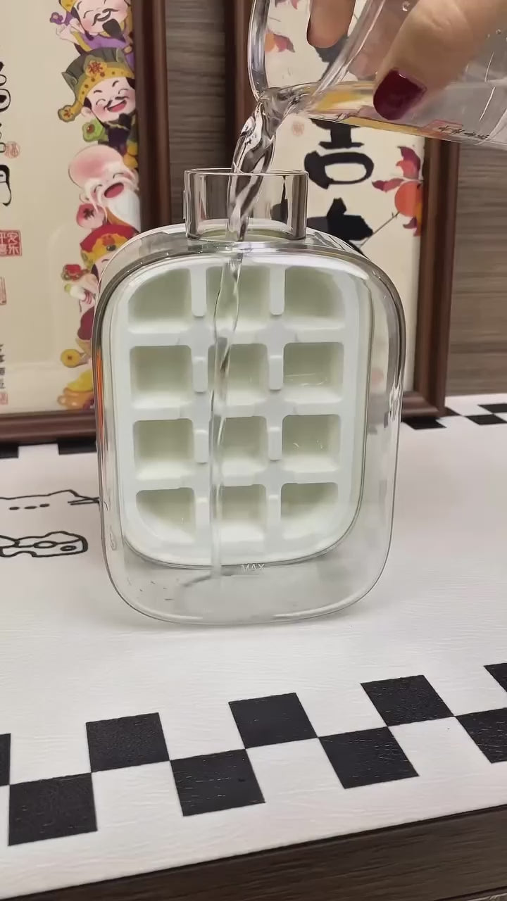 ChillPop instant ice maker cup for chilled drinks