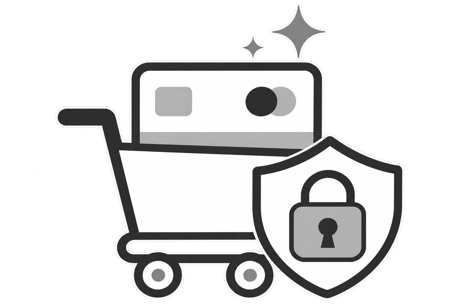Secure checkout protected by Shopify icon