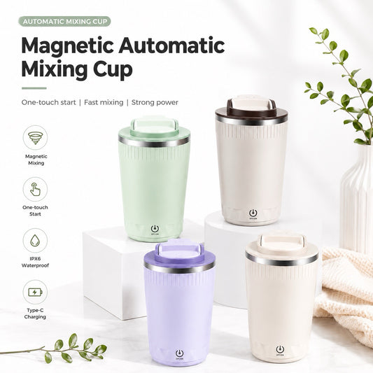 SmartMix rechargeable self-stirring coffee and protein mixer mug